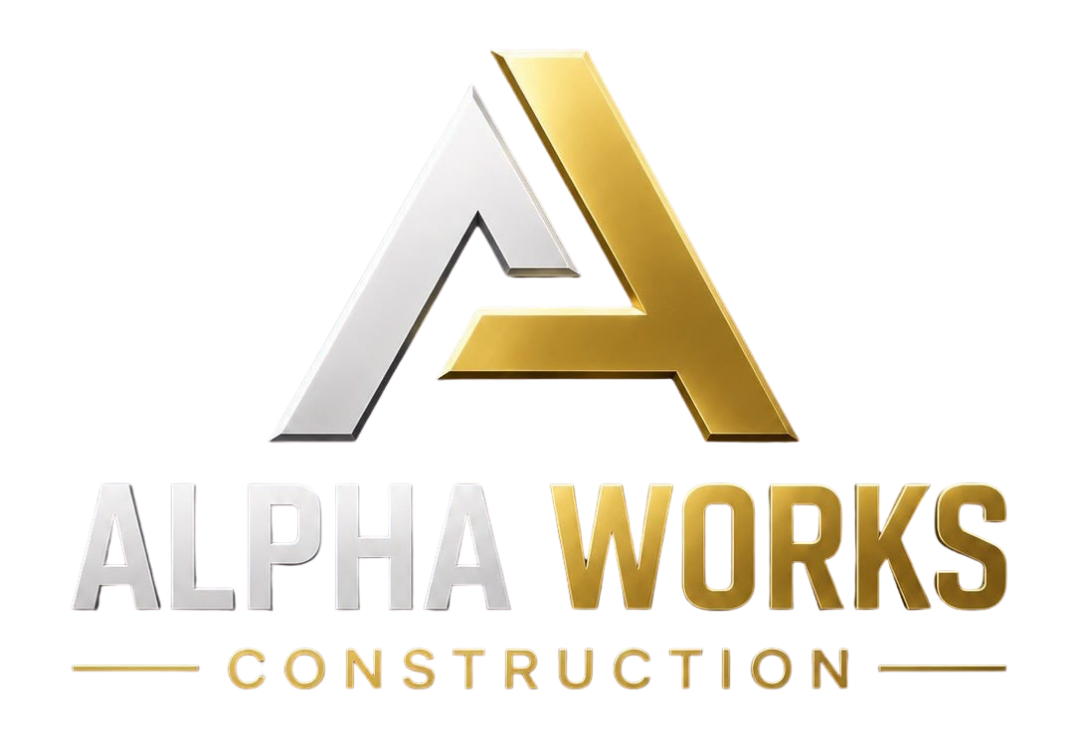 Alpha Works Construction logo